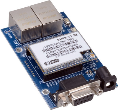 

Robodo Uart To Wifi Wireless Module Ethernet To Wifi Wireless Hlk-Rm04 Withantenna(Green)