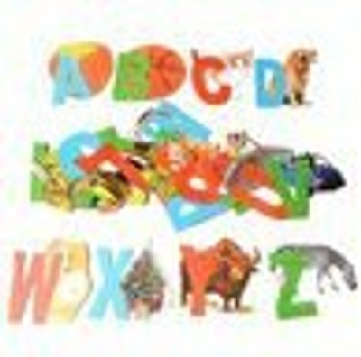 

Aimedu Toy JUMBO CUTOUT A-Z(Multicolor)