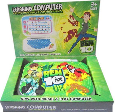 

New Pinch Ben10 Mini English Learning Laptop(Multicolor)