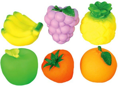 

Global Gifts 6 Piece Fruit Set(Yellow, Red, Green)