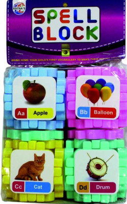 

Ratnas educational spell block(Multicolor)
