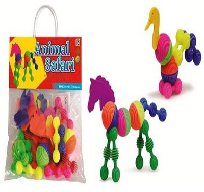 

Buddyz Edu-Connection Animal Safari Carry Bag for Kids by Buddyz(Multicolor)