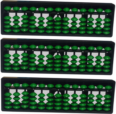 

Sae Fashions 13 ROD GREEN ABACUS KIT SET OF 3(Green)