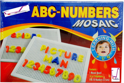 

Origin ABC Numbers Mosaic(Multicolor)