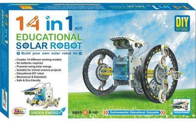 

Promobid 14 In 1 Educational Solar Robot(Multicolor)