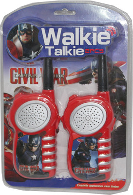 

Mamaboo Captain America Civil War Walkie Talkie(Multicolor)