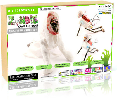 

Be Cre8v Zombie Crawler DIY Robotics Kit(Multicolor)