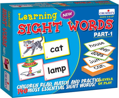 

Creatives Learning Sight Words(Multicolor)