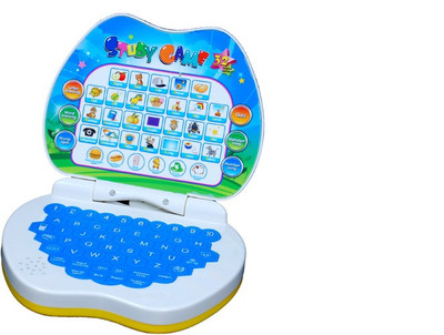 

Montez Study Paradise Kids English Learning Laptop(White)