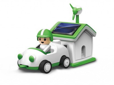 Diy Green Life Solar Powered Rechargeable Kit(Multicolor)