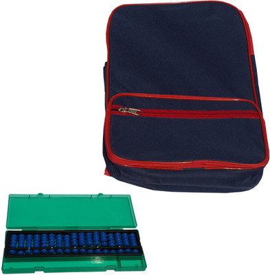 

Sae Fashions 17 ROD BLUE ABACUS KIT WITH BOX AND BACK PACK(Blue)
