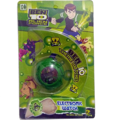 

Mithark Electronic Light & Music Ben 10 Theme Watches(Green)