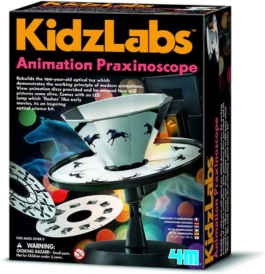 

4M Animation Praxinoscope Science Kit(Multicolor)