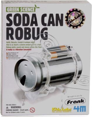 4M Green Science Soda Can Robug 4M Green Science Soda Can Robug
