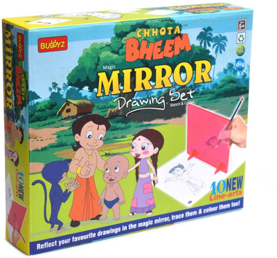 

Buddyz Chhota Bheem Do-it-Yourself Mirror Drawing for Kids(Multicolor)