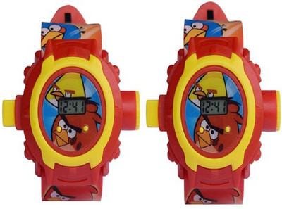 

Aquaras ANGRY BIRD 24 IMAGE PROJECTOR WATCH(Maroon)