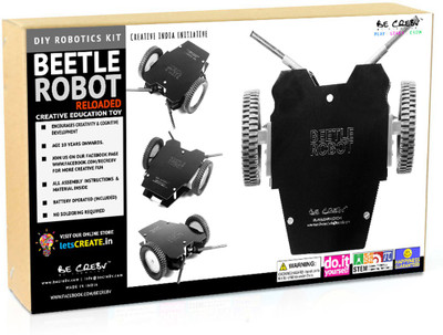 

Be Cre8v Beetle Bot v2.0 Robotics Kit(Yellow)