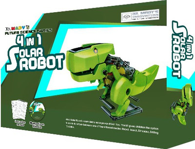 

Dr. Mady 4 in 1 Solar Robot(Green)