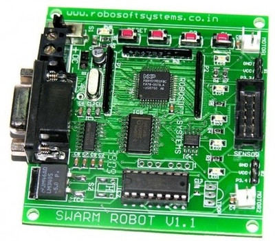 

Robosoft Systems 8 Bit Embedded Microcontroller SageBot Board(Multicolor)
