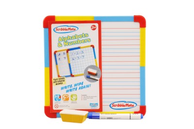 

Scribblemate Two Sided Dry Erase Board(Multicolor)