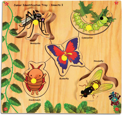 

Skillofun Junior Identification Tray Insects I(Multicolor)
