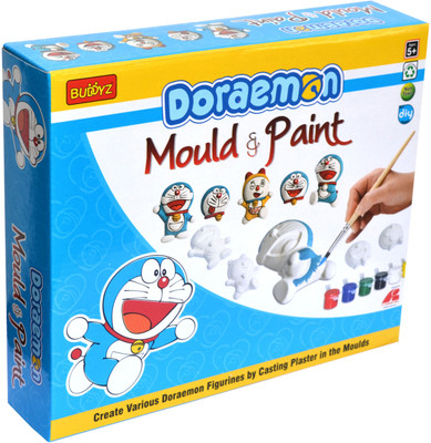 

Buddyz Doraemon Do-it-Yourself Mould & Paint for Kids(Multicolor)