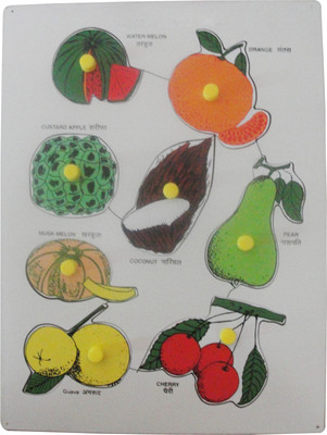 

Little Genius Fruits-Apple Tray(Multicolor)