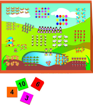 

Kinder Creative Magnetic Numbers with Number Tiles