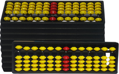 

Sae Fashions 13 ROD YELLOW AND RED ABACUS KIT SET OF 10(Multicolor)