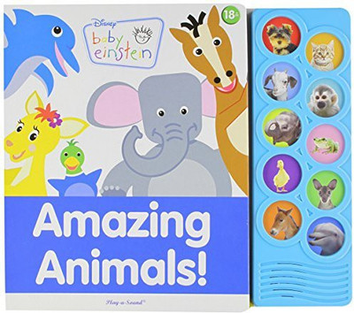 

Ltd. Publications International Disney Baby Einstein Amazing Animals Play-a-sound(Multicolor)