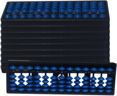 

Sae Fashions 13 ROD BLUEABACUS KIT SET OF 10(Blue)