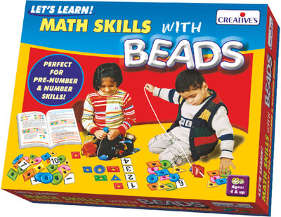 

Creative Educational Aids Let's Learn Math Skills with Beads(Multicolor)
