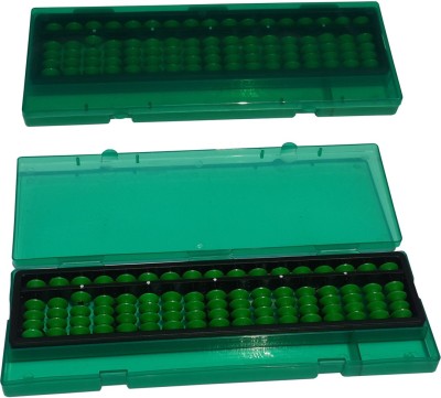 Sae Fashions 17 ROD GREEN ABACUS KIT WITH BOX SET OF 2(Green)