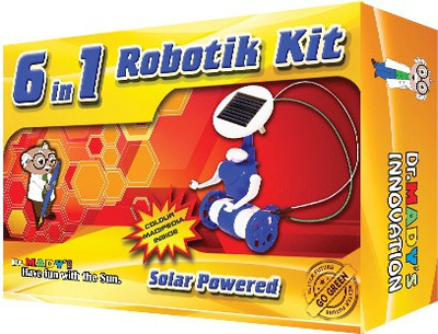

Dr. Mady 6 In 1 Solar Robotics Kit(Blue)