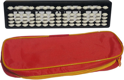 

Sae Fashions 15 ROD WHITE ABACUS KIT WITH POUCH(White)