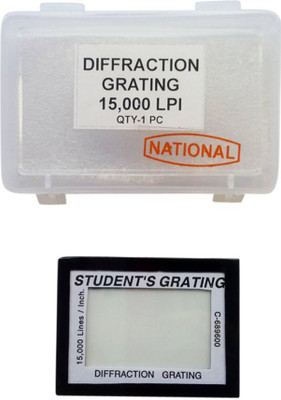 

NSAW NSAW Diffraction Student Grating Educational 15000 Lines Per Inch(Multicolor)