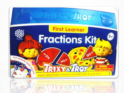

Trixy Troy Iken First Learner-Fraction Kit(Blue, Yellow)