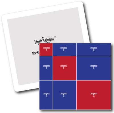 

Math Buddy Labs Algebraic Identity : (a+b+c)2 = a2+b2+c2+2ab+2bc+2ac(Blue, Red, White)