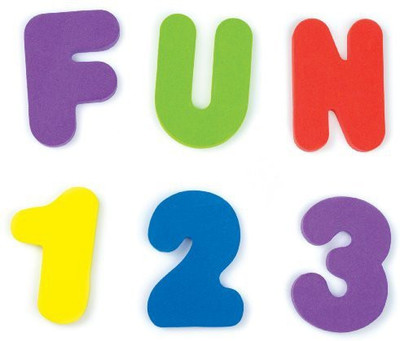 

Munchkinz Bath Letters and Numbers, 36 Count(Multicolor)