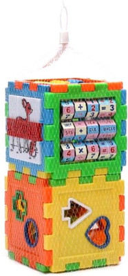 

Turban Toys Play And Learn All In One Cubes Game(Multicolor)