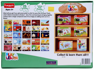 

Funskool Let's Learn Compound Words(Multicolor)