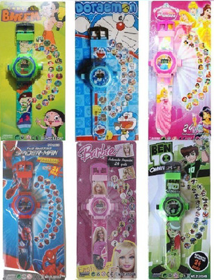 

Users Kids_DEL to DSS 6 Character Combi with 24 Images Projector Function(Green, Blue, Pink, Multicolor)