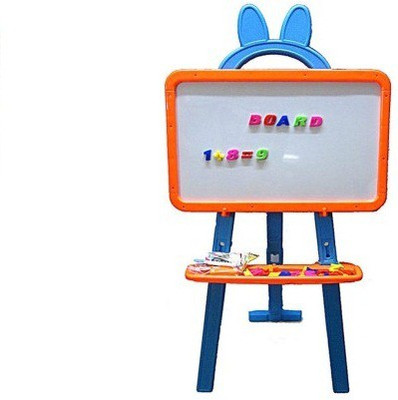 Sreshta 2 In 1 Magnetic White And Black Learning Board(Multicolor)