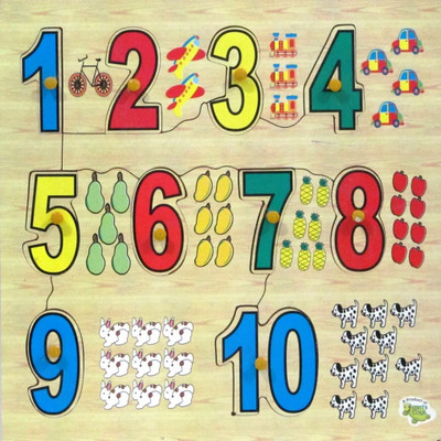 

DealBindaas Wooden Puzzle Numbers(Multicolor)