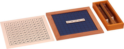 

Kidken Montessori Hundred Board(Multicolor)