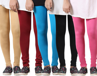 F n Me Legging For Girls(Multicolor)