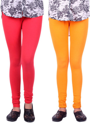 

Alisha Legging(Multicolor, Solid, Light red