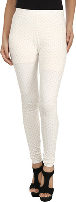 

Kotty Legging(White, Printed, Off white