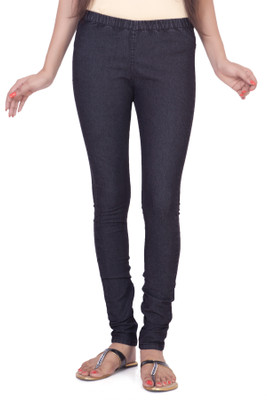 

Fck-3 Blue Jegging(Solid, Blueblack