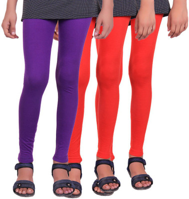 

Madona Legging For Girls(Multicolor, Purple & red & red